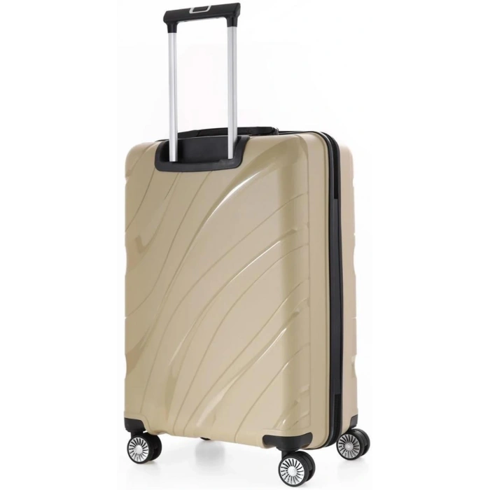 Çift Teker Slikon Kırılmaz Valiz