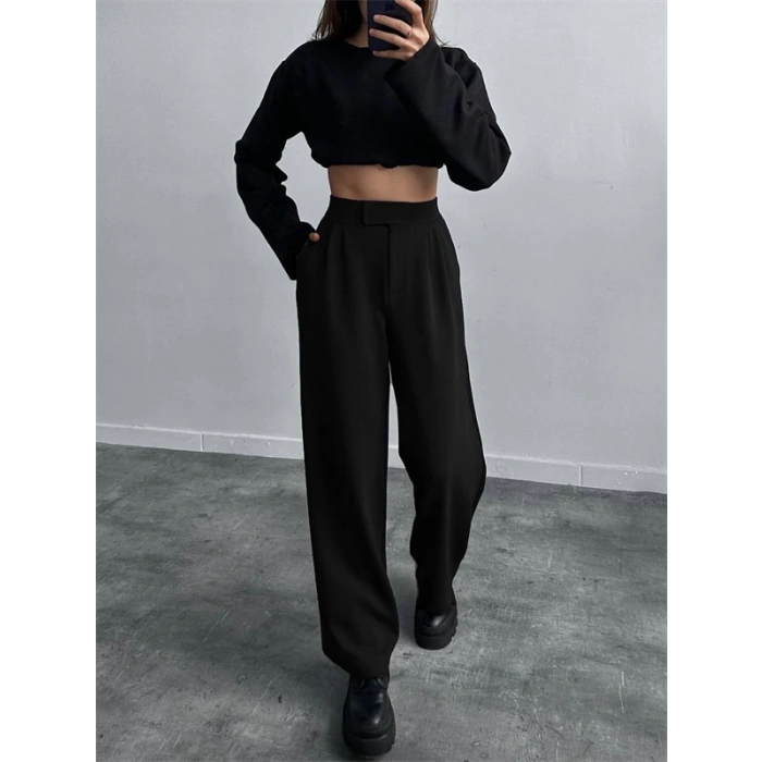 Cırtlı Palazzo Pantolon