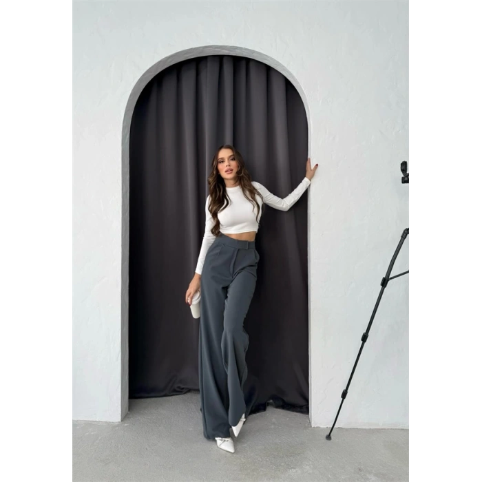 Cırtlı palazzo pantolon