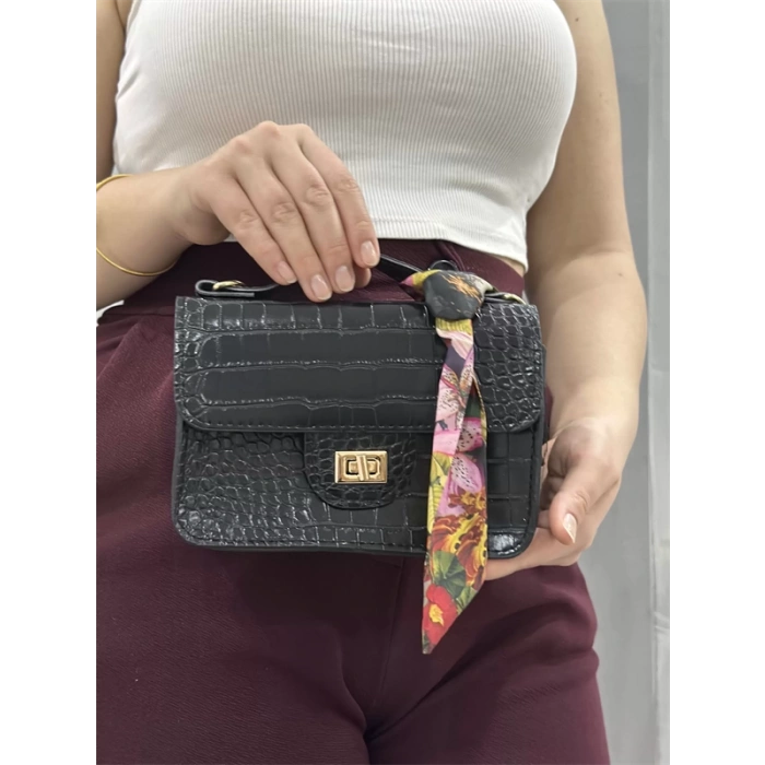 Jisse siyah cilt çanta