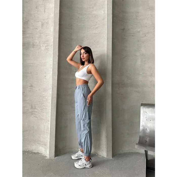 Jogger lastik paça pantolon
