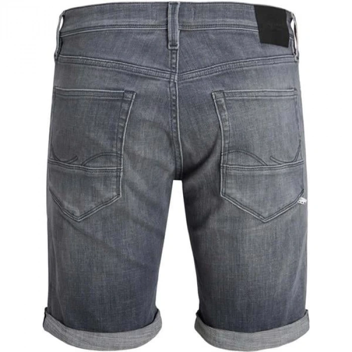 Likralı Erkek Kot Şort