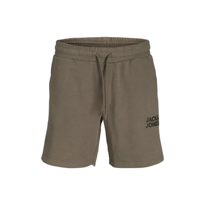 Logo Baskılı Penye Şort