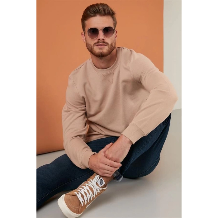 Pike Kumaş Comfort Fit Sweatshirt