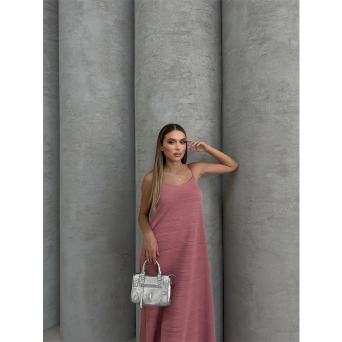 Piliseli Uzun Elbise