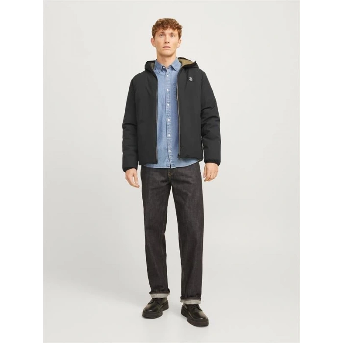 Su Geçirmez Çift Taraflı Soft Shell Erkek Mont