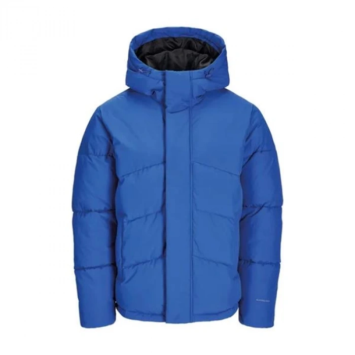 Su Geçirmez Şişşme Kapüşonlu Erkek Mont