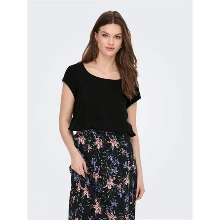 Viskon Kadın Basic T-Shirt