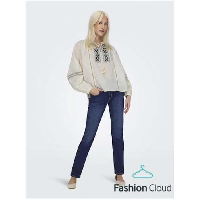 Yüksek Bel Likralı Jean 15311966