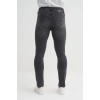 0712 Parker Normal Bel Dar Paça Slim Fit Erkek Kot Pantolon Antrasit
