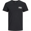 12151955 Bisiklet Yaka Baskılı Erkek T-Shirt Siyah