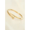 316L Çelik Gold Renk Çivi Model Bileklik