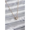 316L Çelik Zincir Gold Renk Charm Kadın Kolye