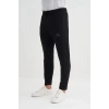 8017 2 İplik Slim Fit Erkek Eşofman Altı Siyah