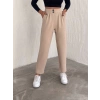 Örme Krep Pantolon Çift Düğmeli