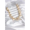 VIP Seri Özel Tasarım Gold Renk Kadın Kolye