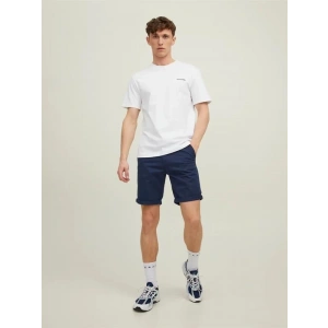 12165604 %100 Pamuk Likralı Regular Fit Erkek Chino Short Lacivert