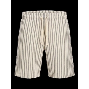 12275412 Beli Lastikli Keten Erkek Short Mavi