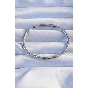 316L Çelik Gümüş Renk Kemik Model Bileklik