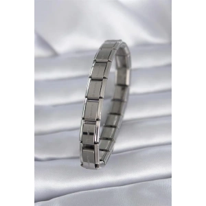 316L Çelik Gümüş Renk Yazılı Nomination Model Kadın Bileklik