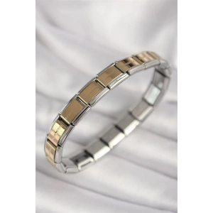 316L Çelik Mix Renk Yazılı Nomination Model Kadın Bileklik