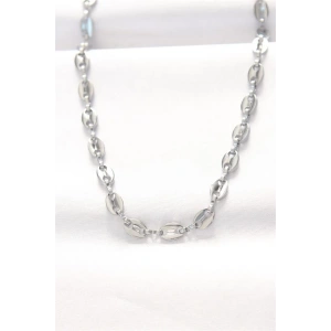 316L Çelik Silver Renk Gemici Zincir Kolye