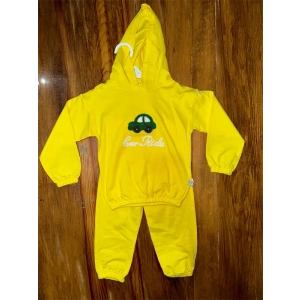 6-24 Aylık Araba Baskılı Takım Sarı