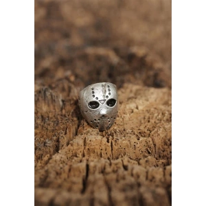 Ayarlanabilir Jason Voorhees Maske Erkek Yüzük