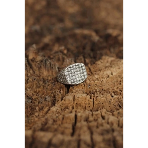 Ayarlanabilir Motifli Erkek Yüzük