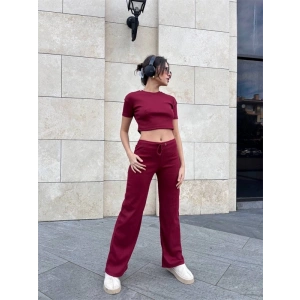 Bol paça pantolonlu alt üst takım