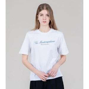 Comfort Fit Relax T-shirt  BEYAZ