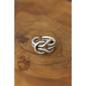 Düğüm Model Metal Ayarlanabilir Erkek Yüzük