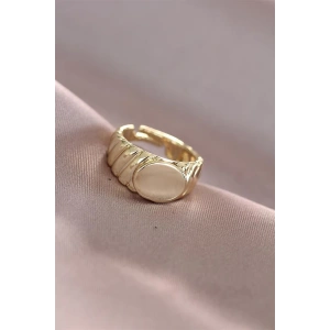 Gold Metal Kadın Yüzük