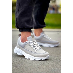 Kb-707  Kuback Taş Süet Yüksek Taban Bağcıklı Günlük Erkek Ayakkabı