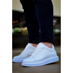 Kb-X500  Kuback Bağcıklı Beyaz  Günlük Erkek Ayakkabı