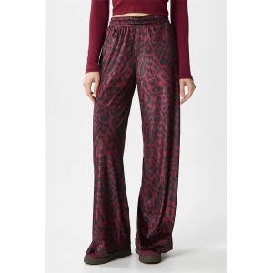 Leopar desen pantolon