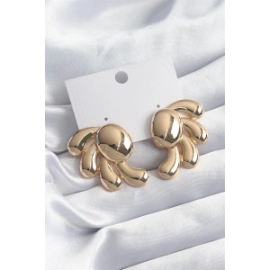 Pirinç Gold Renk Kadın Küpe