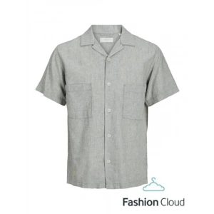 Saf Keten Erkek Resort Gömlek