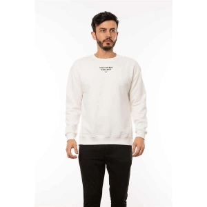 Sırt Baskılı Oversize Erkek Sweatshirt
