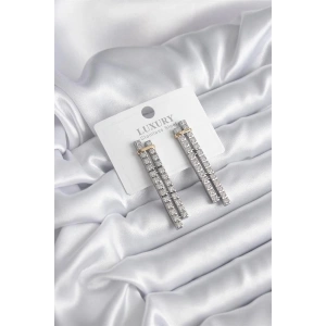 VIP Seri Zirkon Taşlı Su Yolu Kadın Küpe