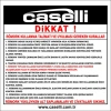 ETIKET ALUMINYUM KULLANMA TALIMATI CASELLİ