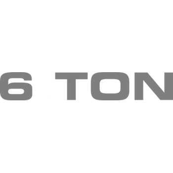 ETIKET YAPISKANLI 6 TON