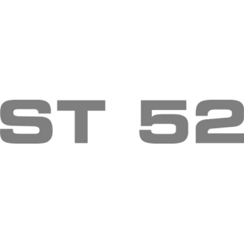 ETIKET YAPISKANLI ST52