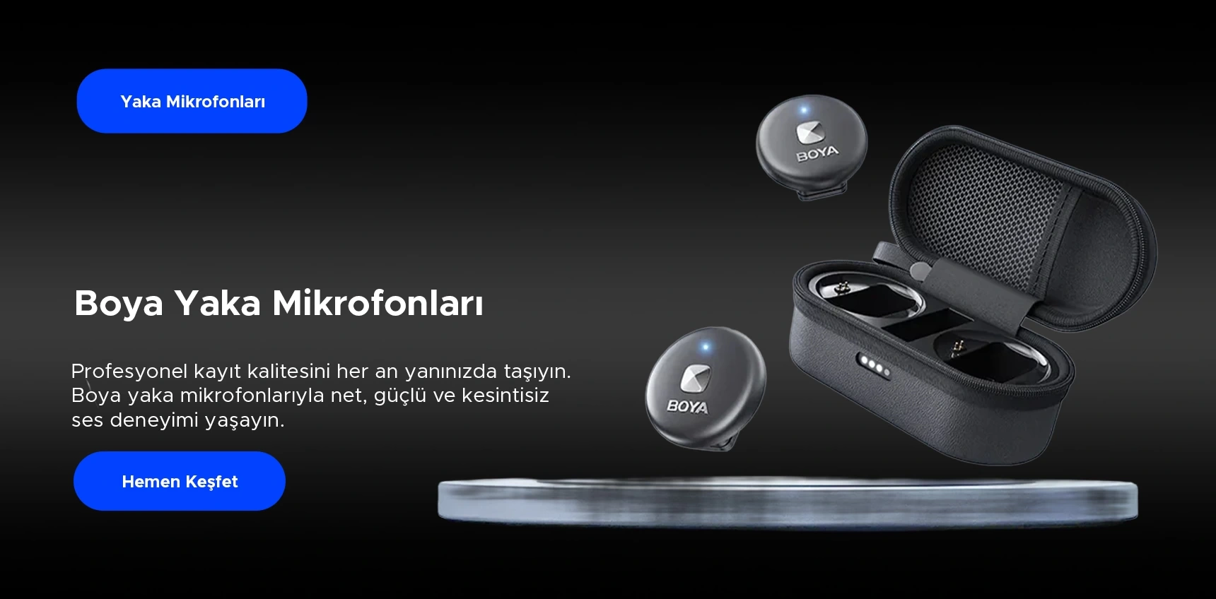 Boya Yaka Mikrofonları