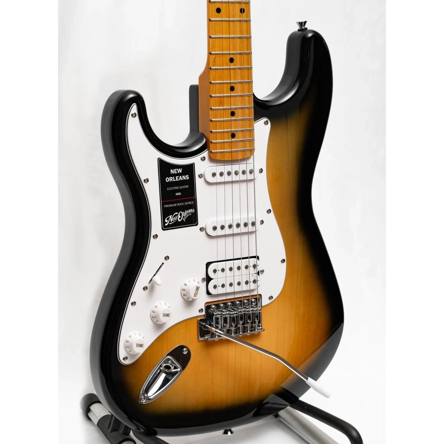 New Orleans NHS9720 LH SB HSS Solak Elektro Gitar