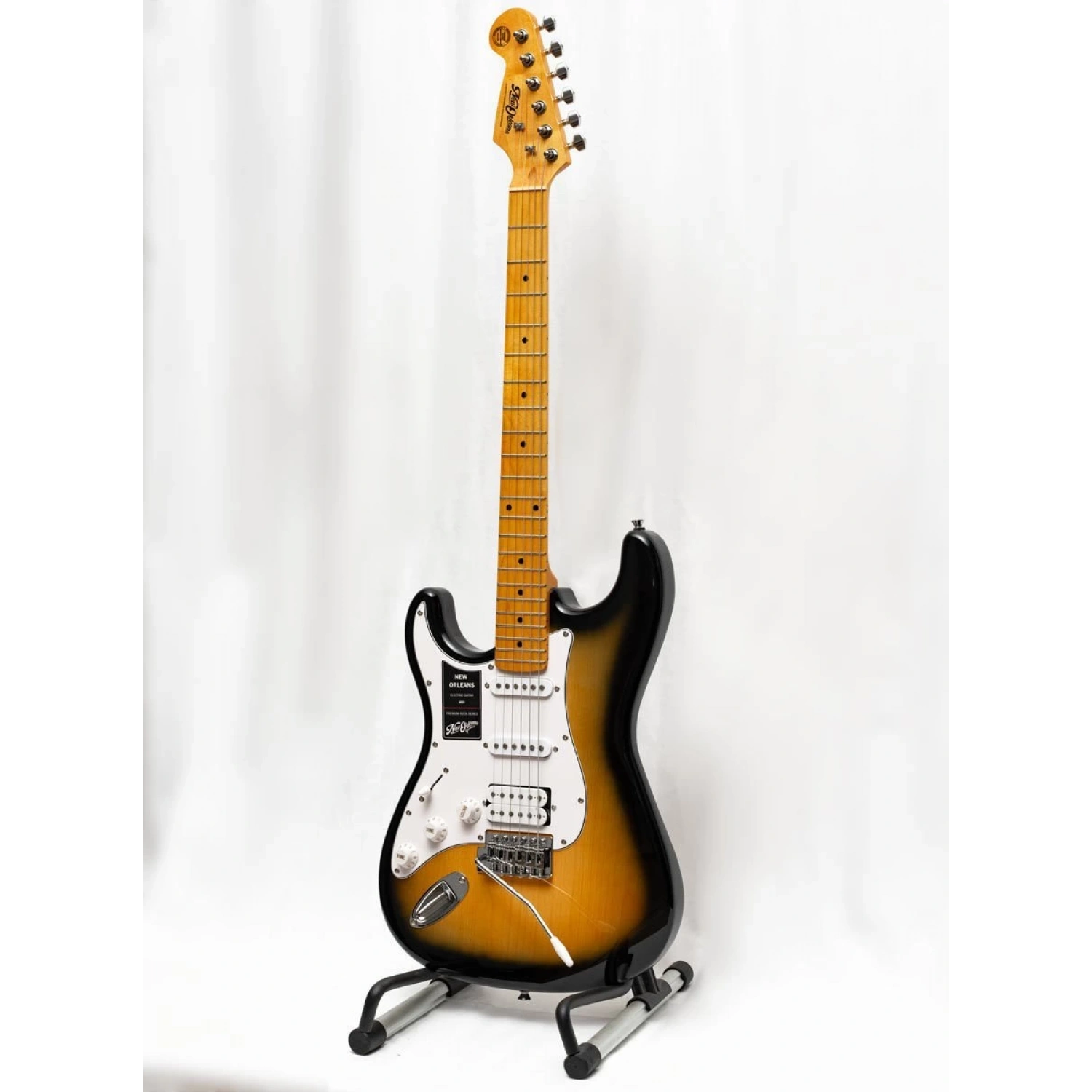 New Orleans NHS9720 LH SB HSS Solak Elektro Gitar