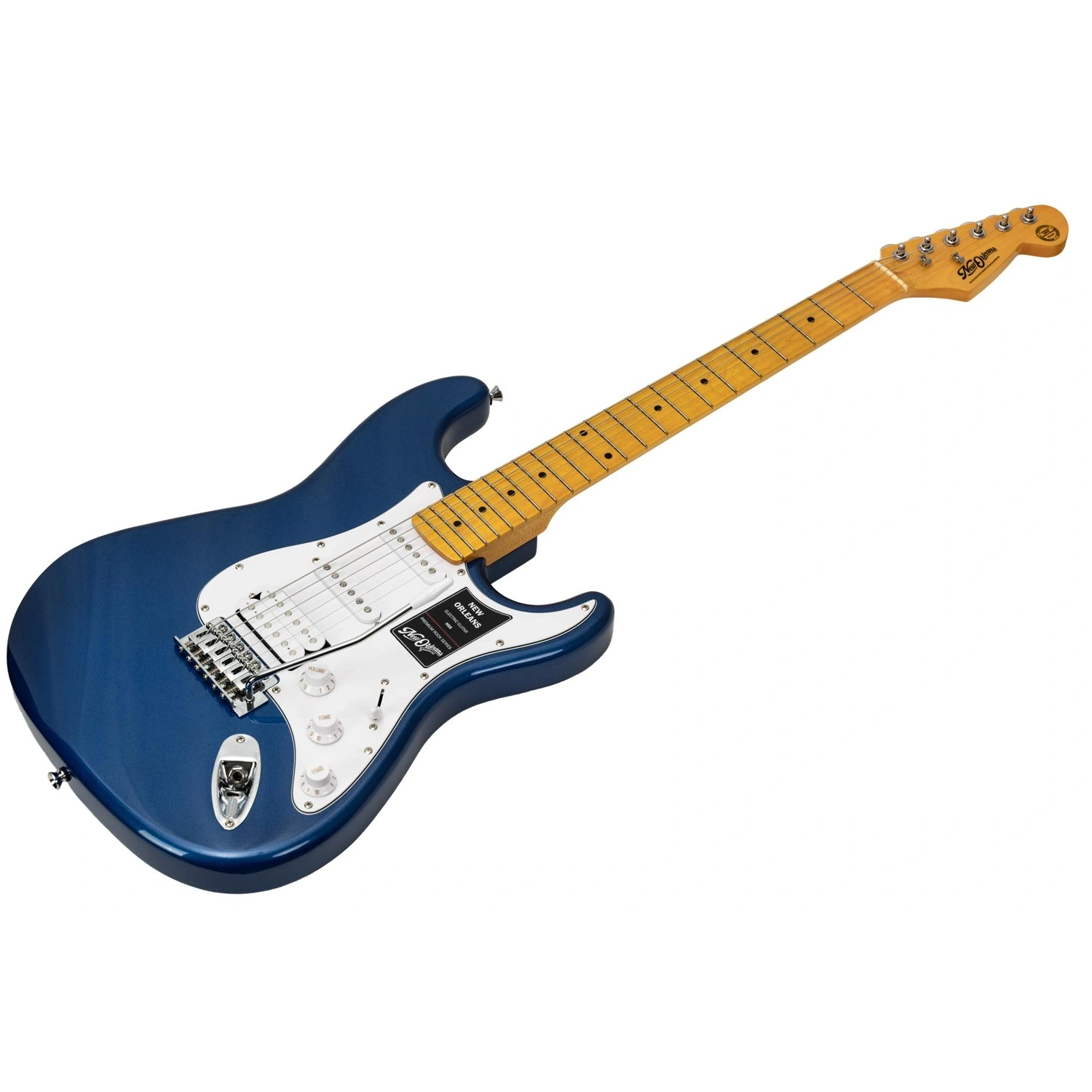 New Orleans NHS9720BLU HSS Elektro Gitar