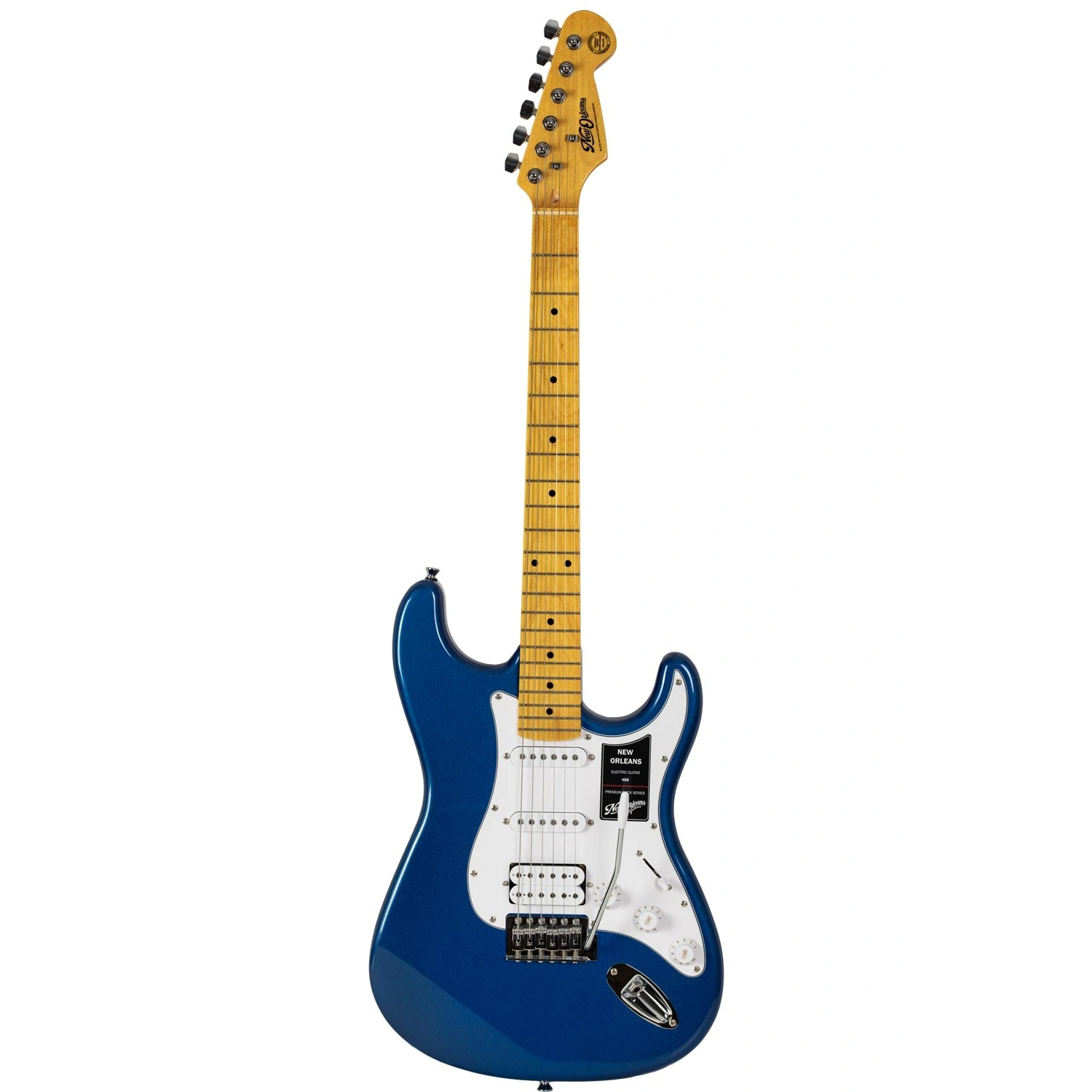 New Orleans NHS9720BLU HSS Elektro Gitar