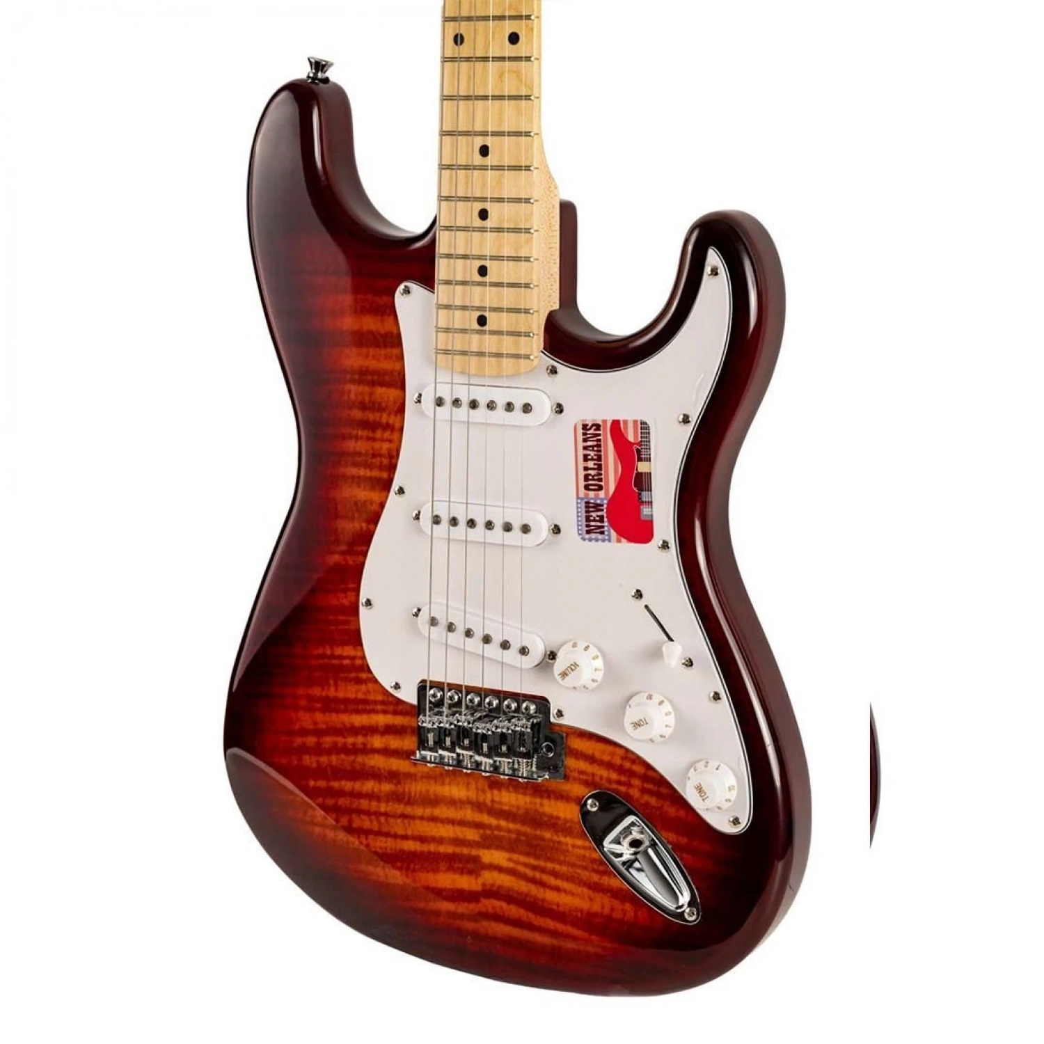 New Orleans NSS9720 WSB SSS Strat Elektro Gitar