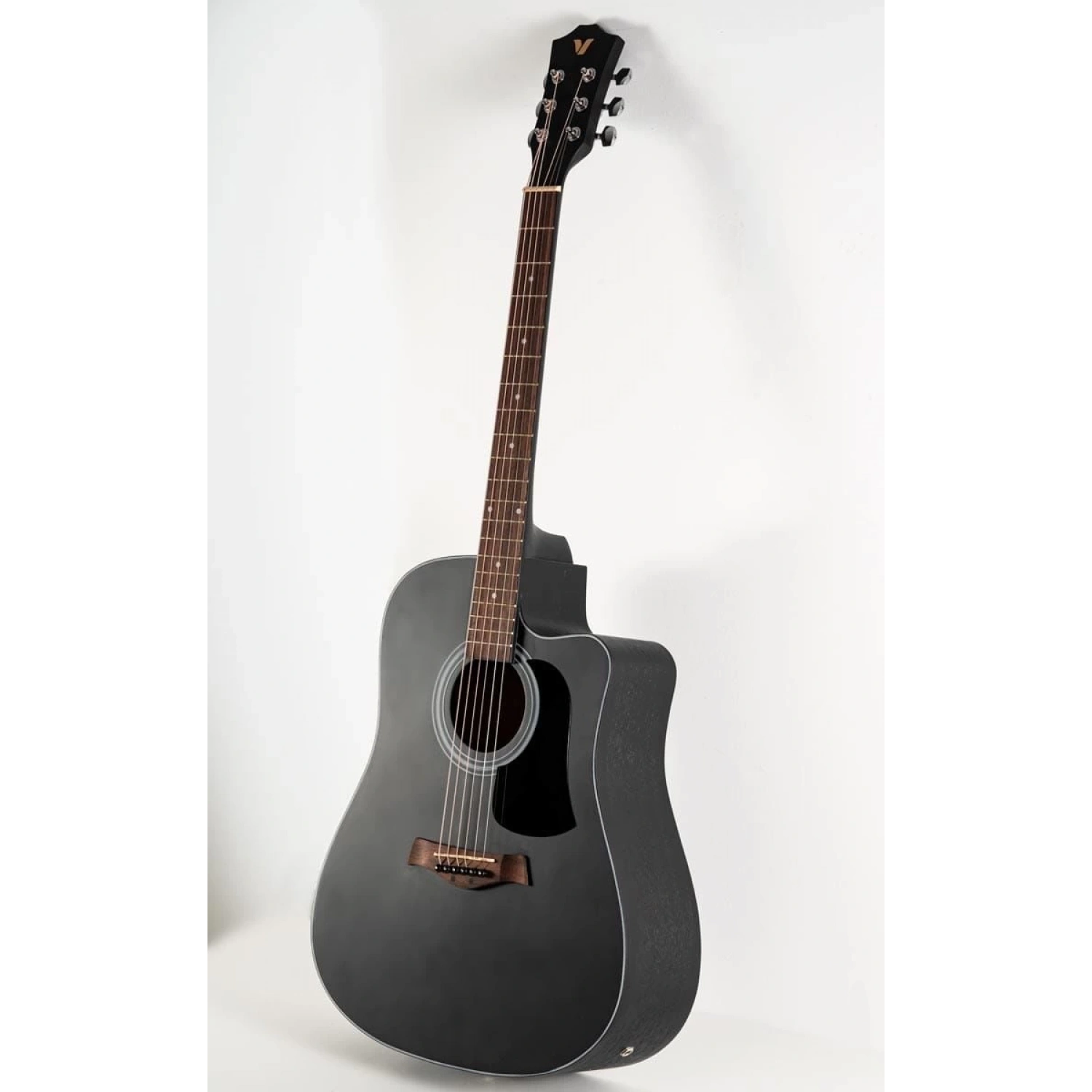Valler AG240CEQ Bk Siyah Elektro Akustik Gitar